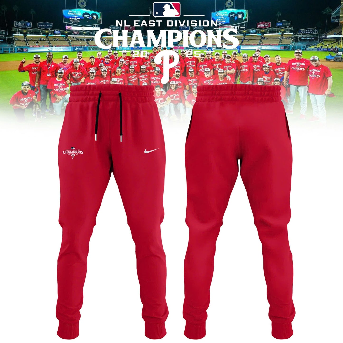 Philadelphia Phillies Hoodie BACK-TO-BACK NL EAST CHAMPIONS