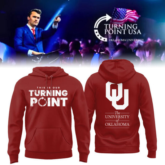 The University Of Oklahoma x Turning Point USA 2025 Hoodie
