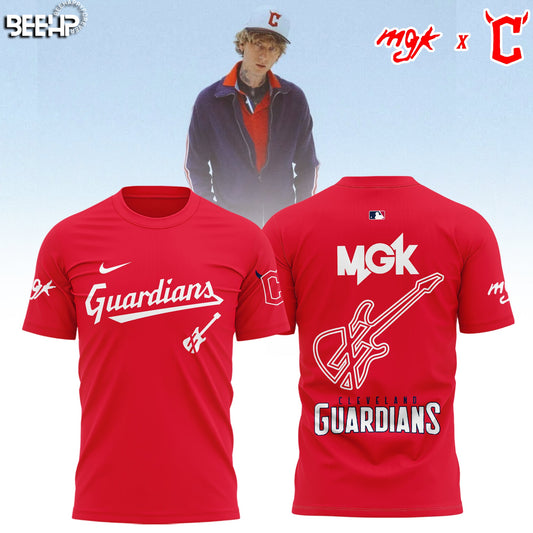 Cleveland Guardians x Mgk 2025 Limited Baseball T-Shirt
