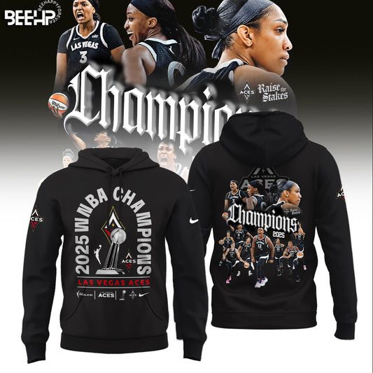 Las Vegas Aces 2025 WNBA Champions Limited Edition Hoodie