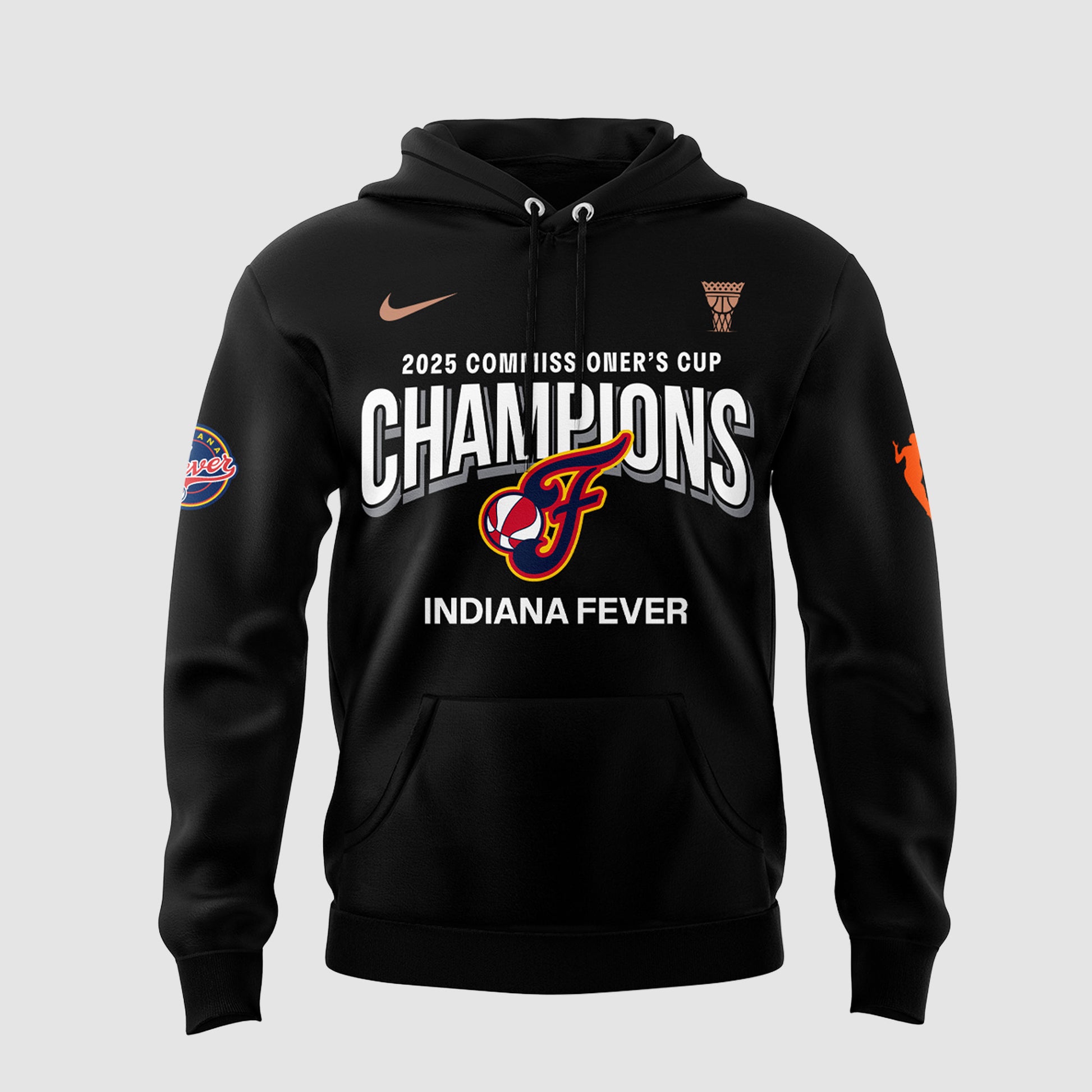 Indiana Fever 2025 WNBA Commissioner's Cup Champions Hoodie
