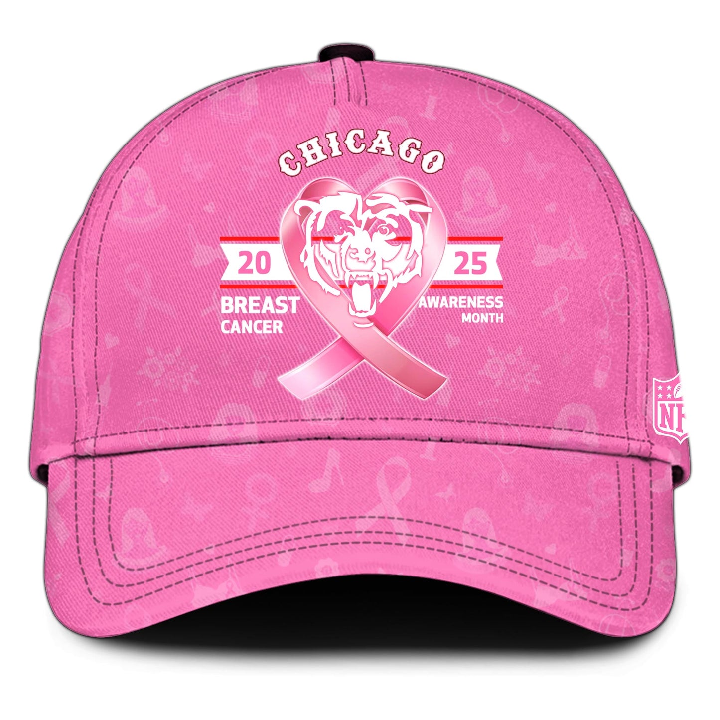Chicago Bears Special Breast Cancer Awareness Month Limited Edition Hoodie 2025