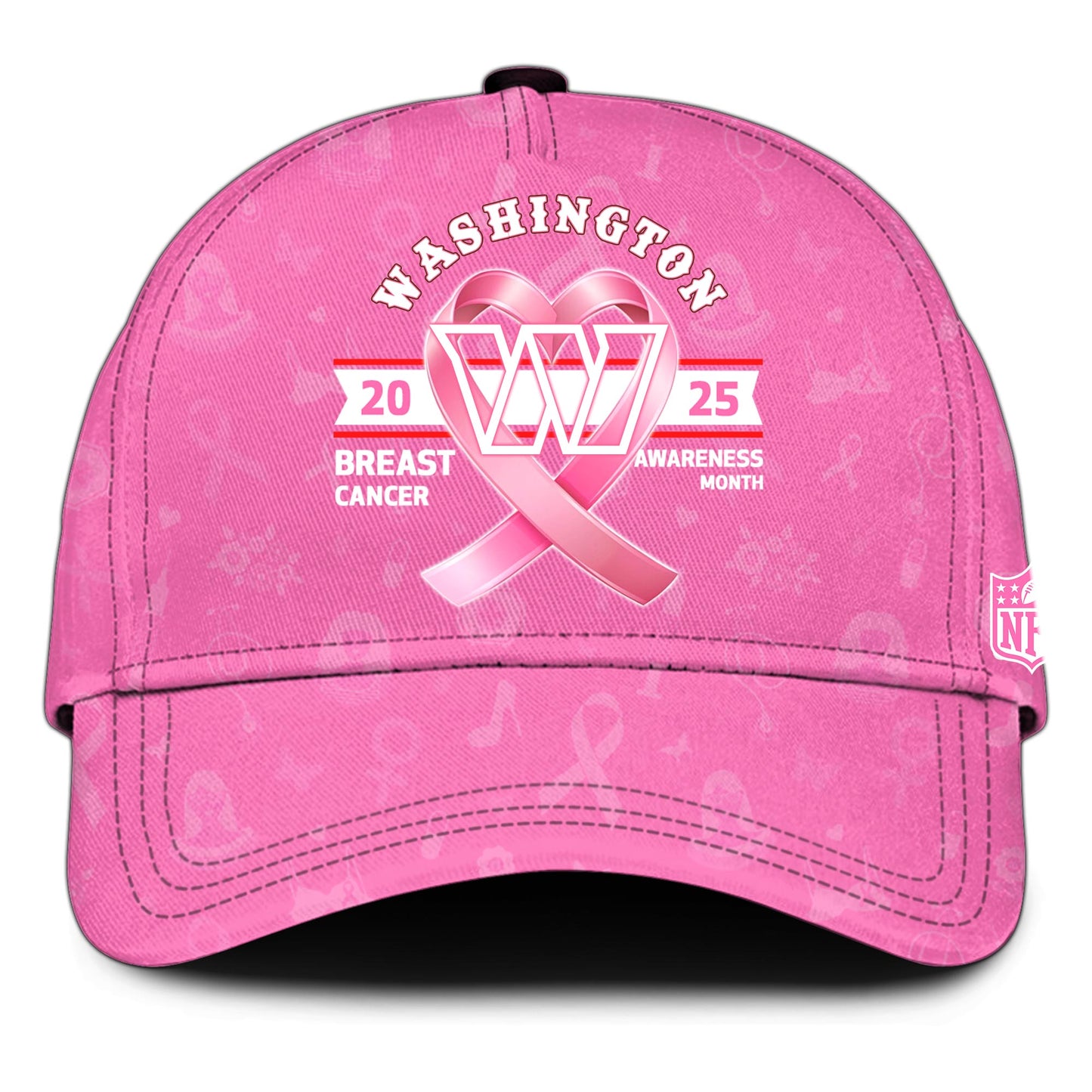 Washington Commanders Special Breast Cancer Awareness Month Limited Edition Hoodie 2025