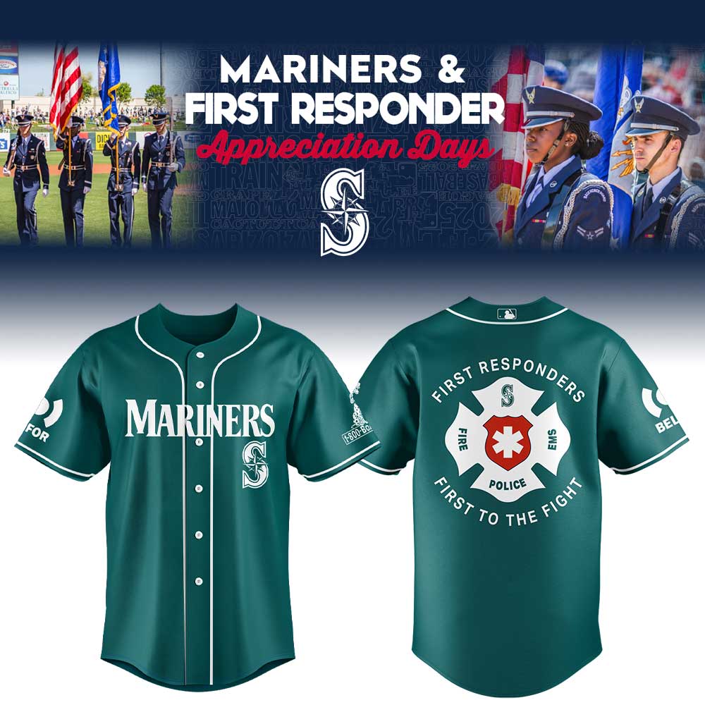 Seattle Mariners First Responders Day Limited Edition Jersey
