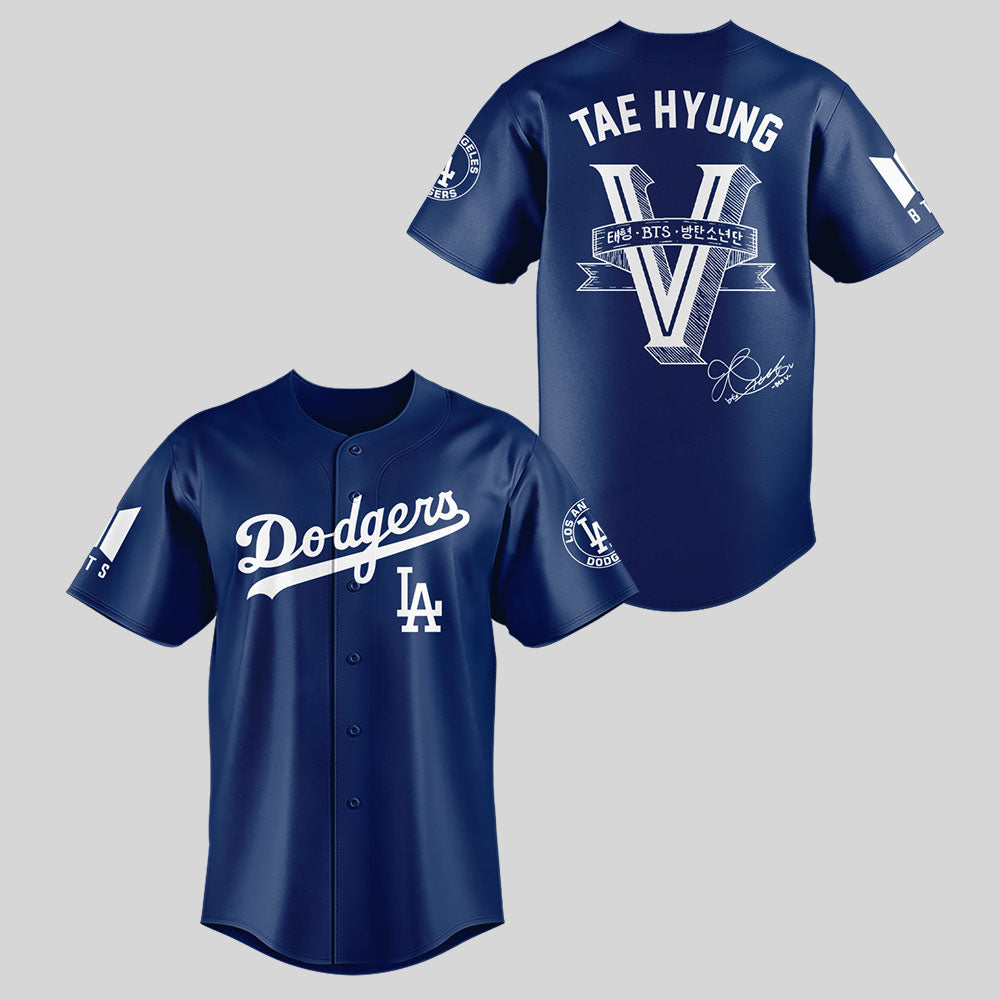Tae-Hyung x Los Angeles Dodgers Jersey Special Version