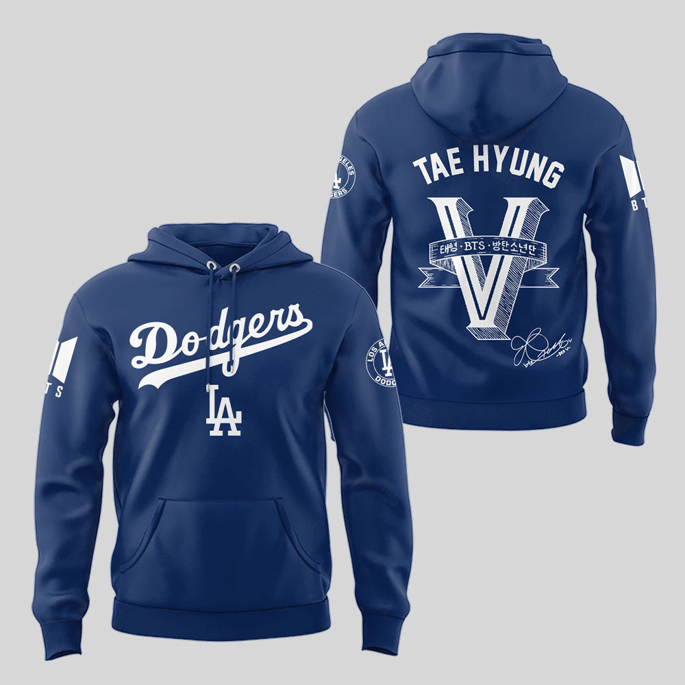 Tae-Hyung x Los Angeles Dodgers Hoodie Special Version