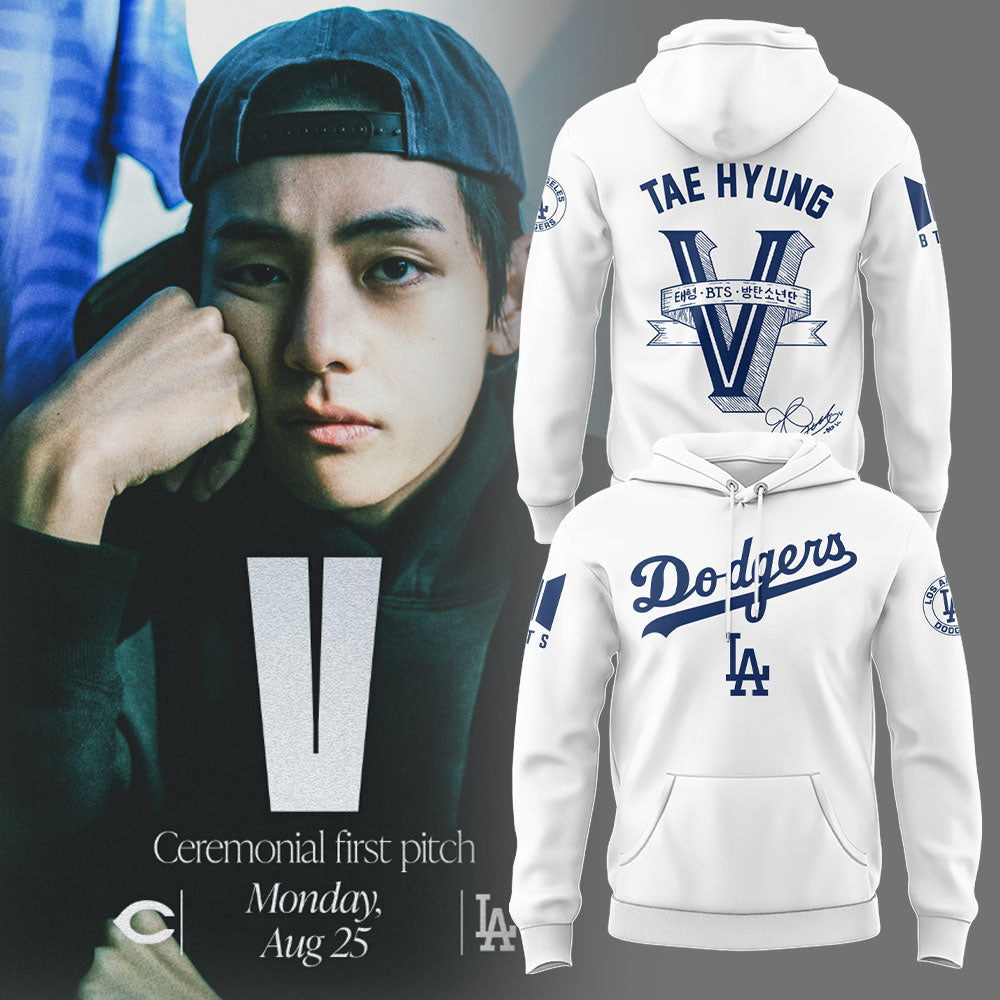 Tae-Hyung x Los Angeles Dodgers Hoodie Special Version