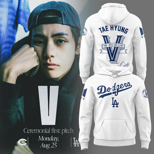 Tae-Hyung x Los Angeles Dodgers Hoodie Special Version