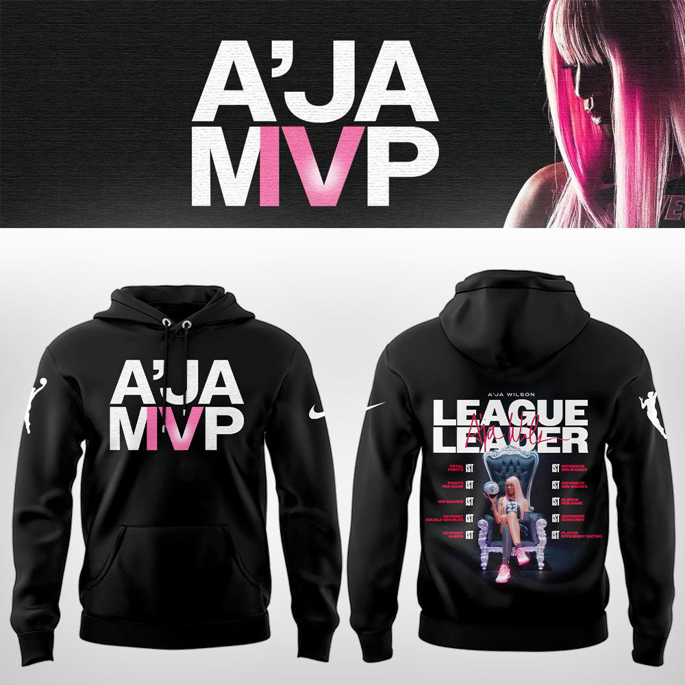 Limited Edition Las Vegas Aces x A'JA MVP 2025 Hoodie