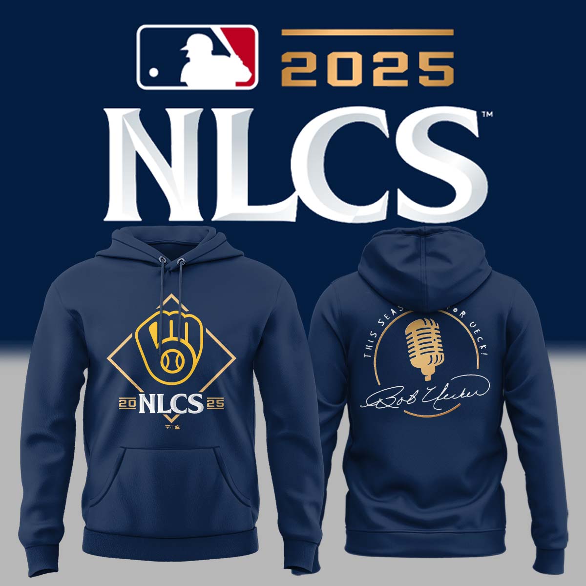 Milwaukee Brewers 2025 NLCS Limited Edition Hoodie ⚾💙