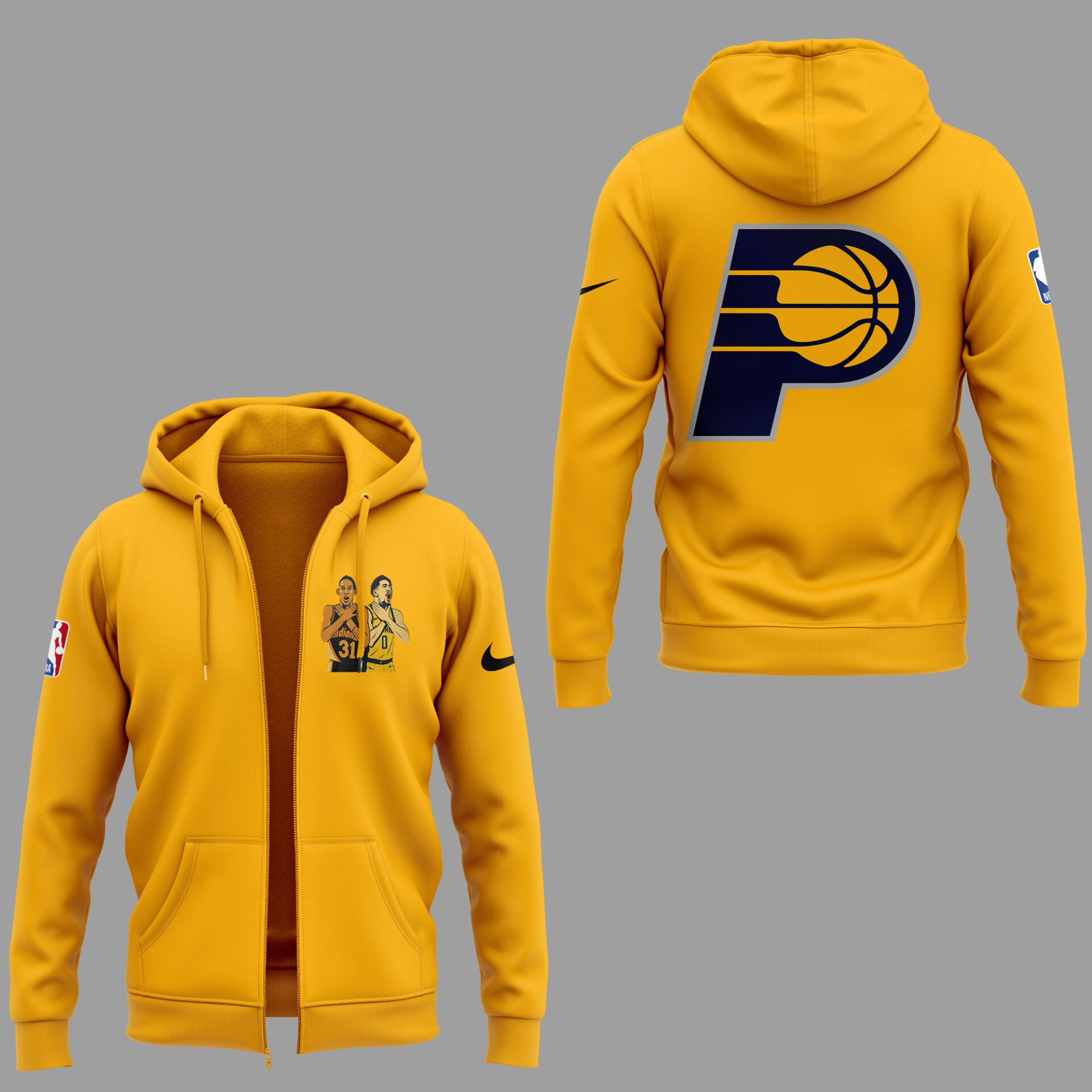 Indiana Pacers ‘Legacy Signal’ 2025 Zip Hoodie