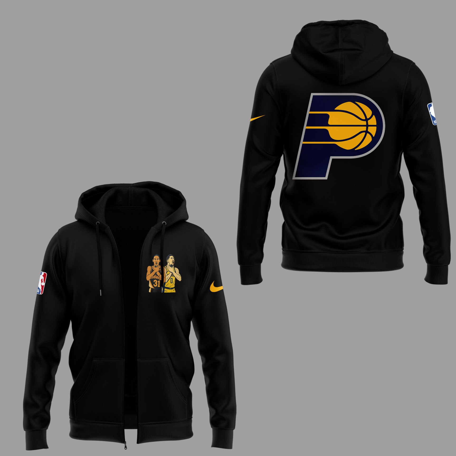 Indiana Pacers ‘Legacy Signal’ 2025 Zip Hoodie