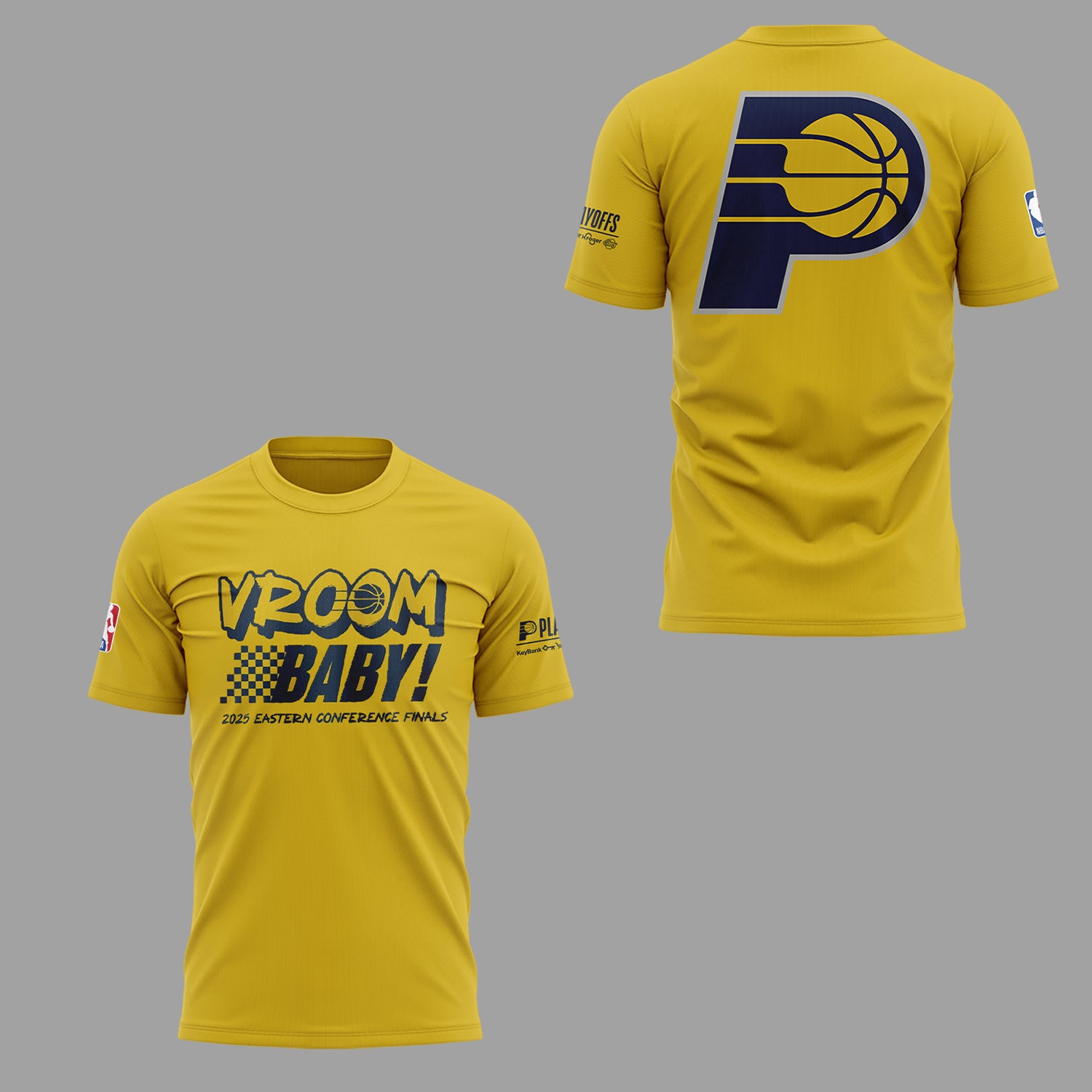 Indiana Pacers Vroom Baby 2025 T-Shirt