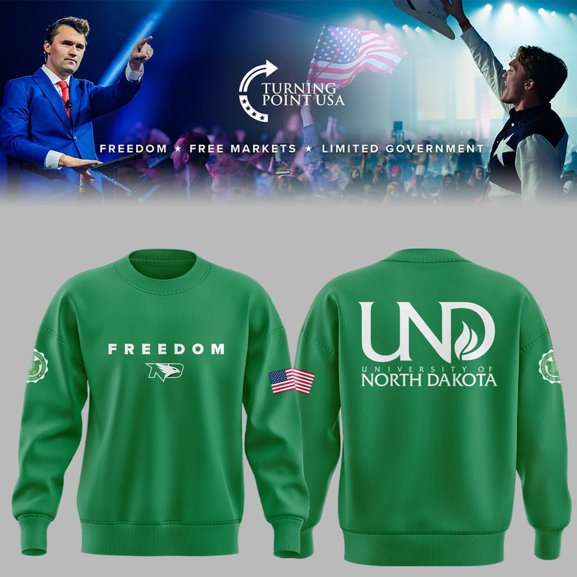 University Of North Dakota x Turning Point USA 2025 Sweatshirt