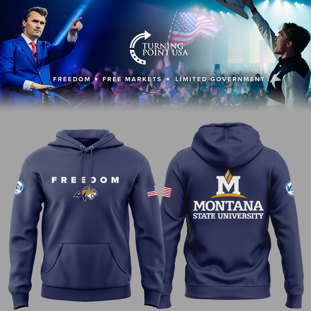 University Of Montana State x Turning Point USA 2025 Hoodie
