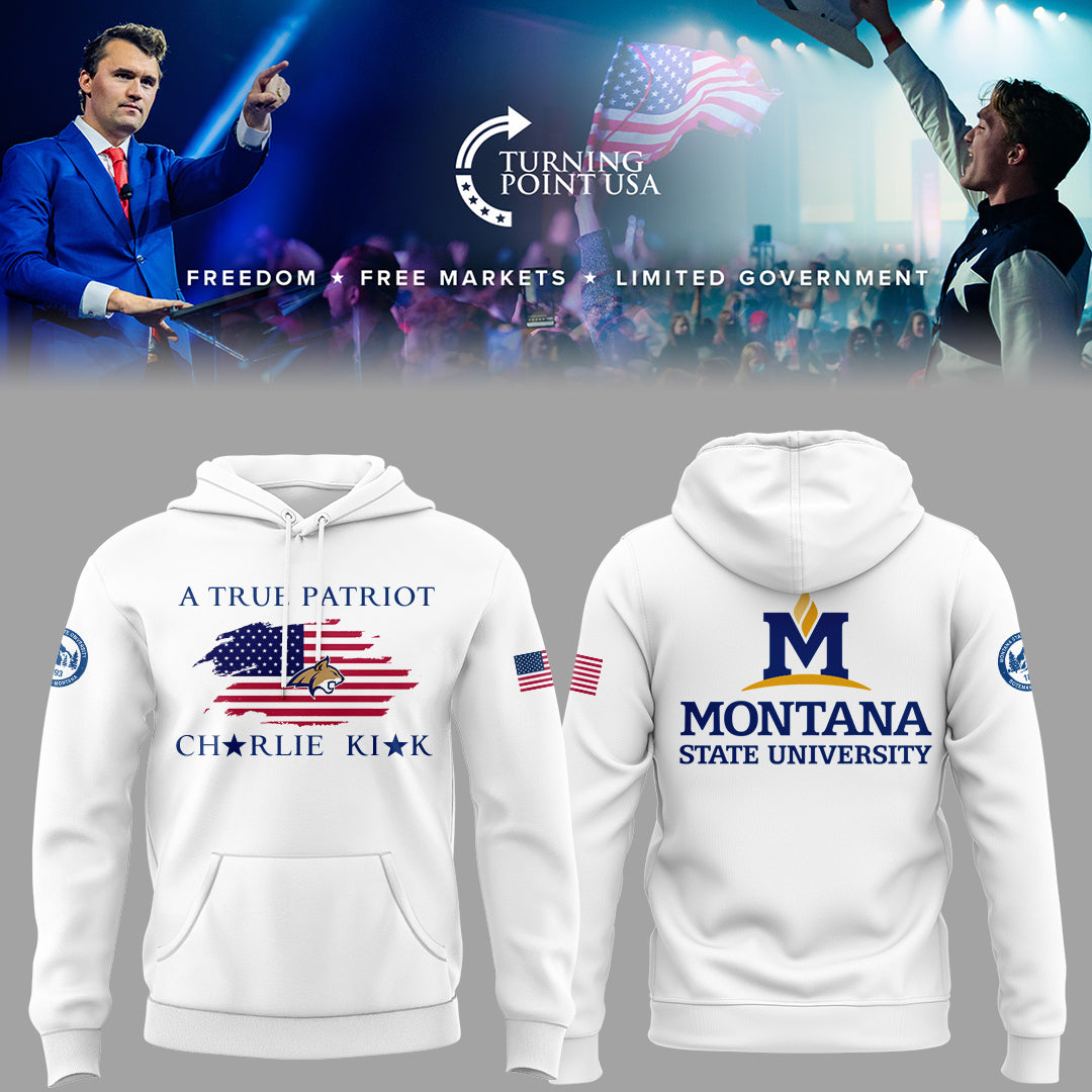 University Of Montana State x Turning Point USA 2025 Hoodie