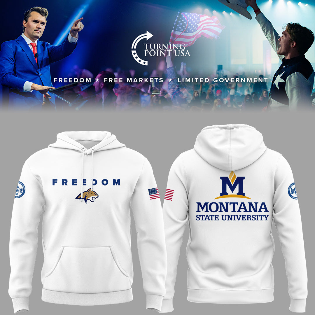 University Of Montana State x Turning Point USA 2025 Hoodie
