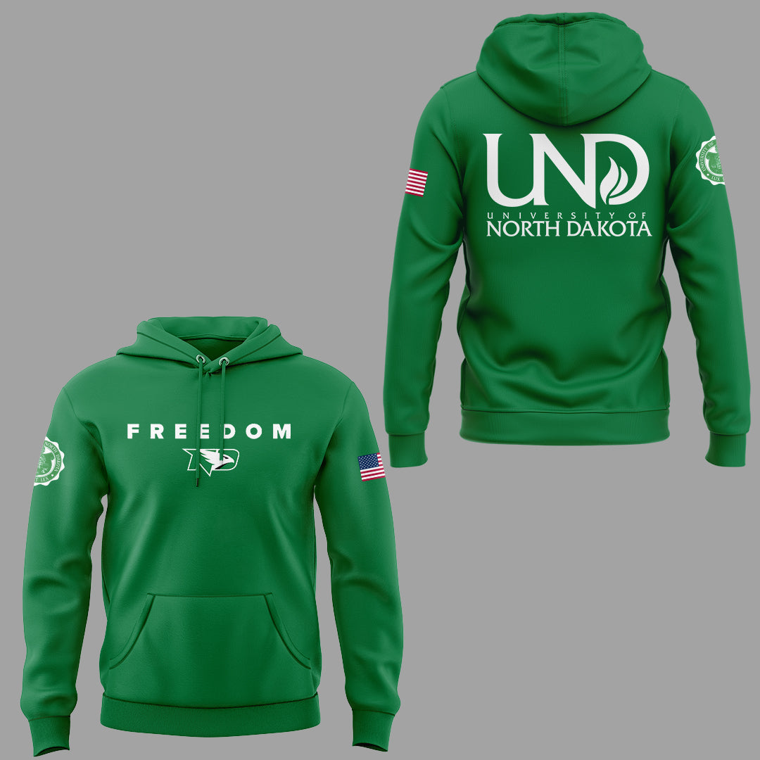 University Of North Dakota x Turning Point USA 2025 Hoodie