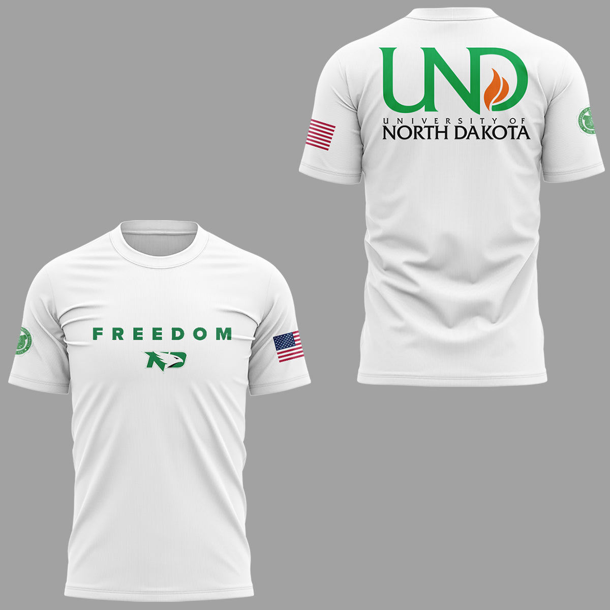 University Of North Dakota x Turning Point USA 2025 TShirt