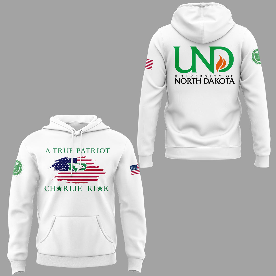 University Of North Dakota x Turning Point USA 2025 Hoodie