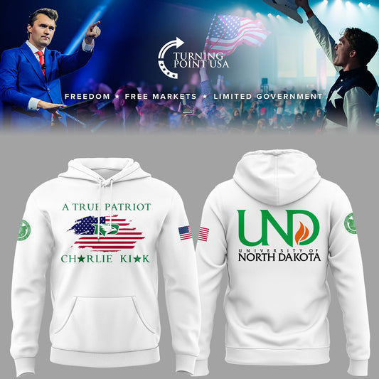 University Of North Dakota x Turning Point USA 2025 Hoodie