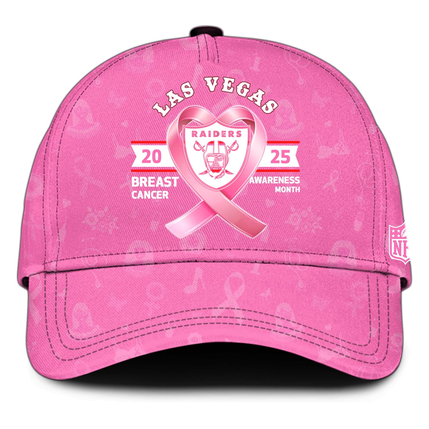 Las Vegas Raiders Special Breast Cancer Awareness Month Limited Edition Hoodie 2025