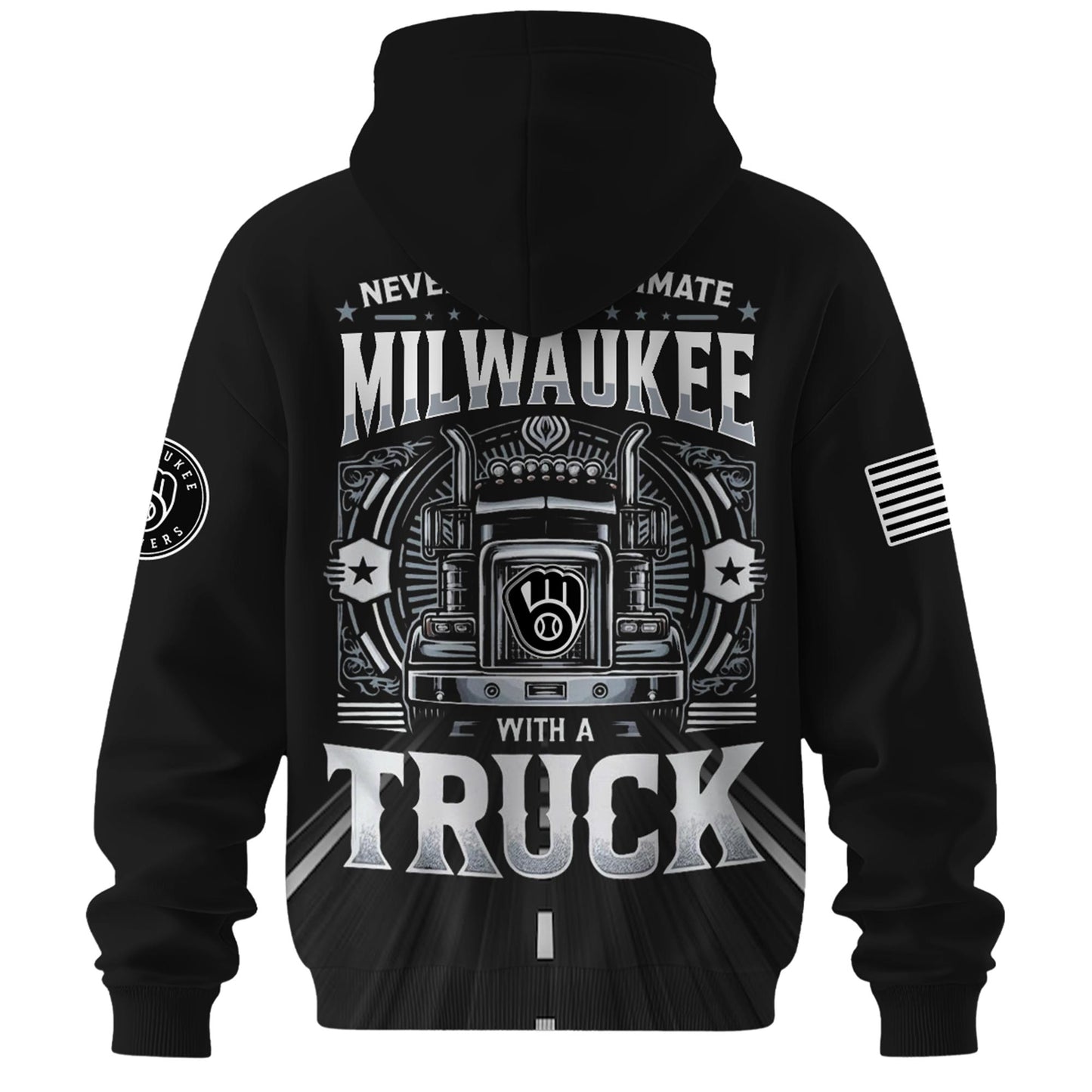 Milwaukee Brewers Nation Truck Driver Appreciation Week Limited Edition Hoodie 2025