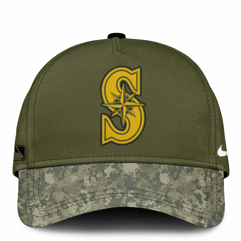 Seattle Mariners x 250 U.S. ARMY Baseball Jersey - Salute to Service