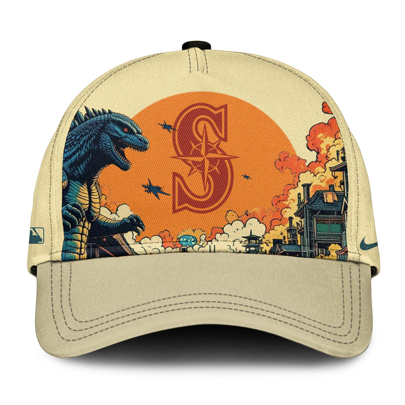 Seattle Mariners Special Godzilla Limited Edition Baseball Jersey