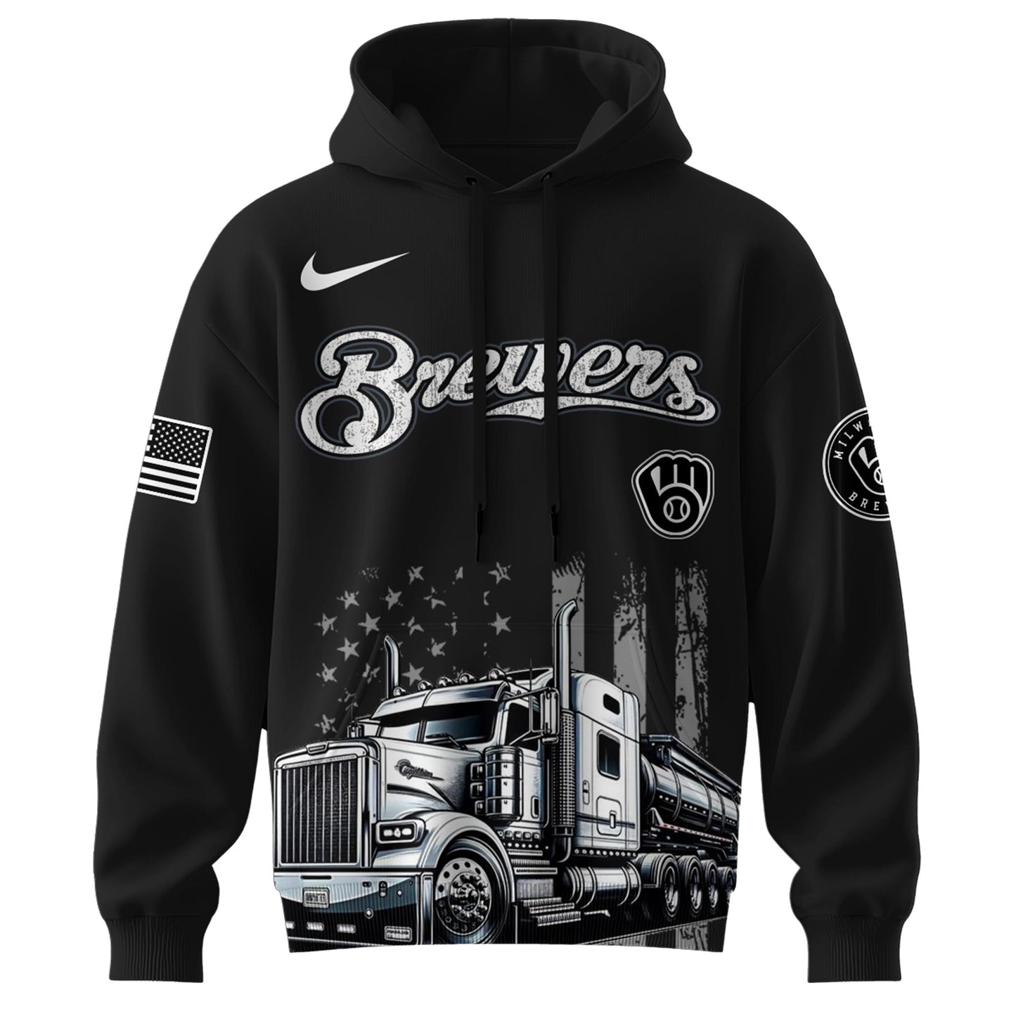 Milwaukee Brewers Nation Truck Driver Appreciation Week Limited Edition Hoodie 2025