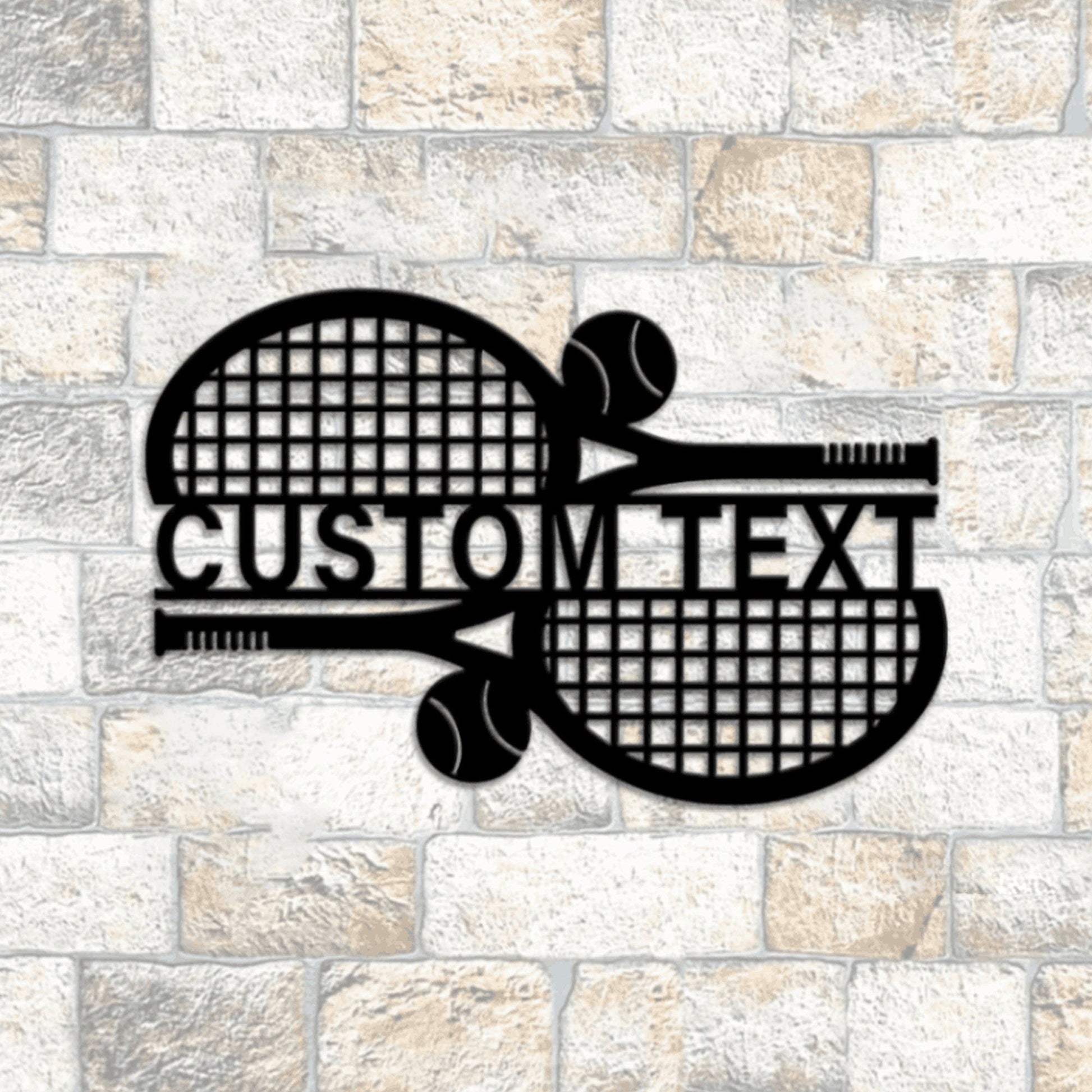 Tennis Sign, Custom Tennis Metal Wall With Led Lights, Tennis Player Gift, Sport Lover, Fathers Day Gift, Gift For Dad, Gift For Brother.1