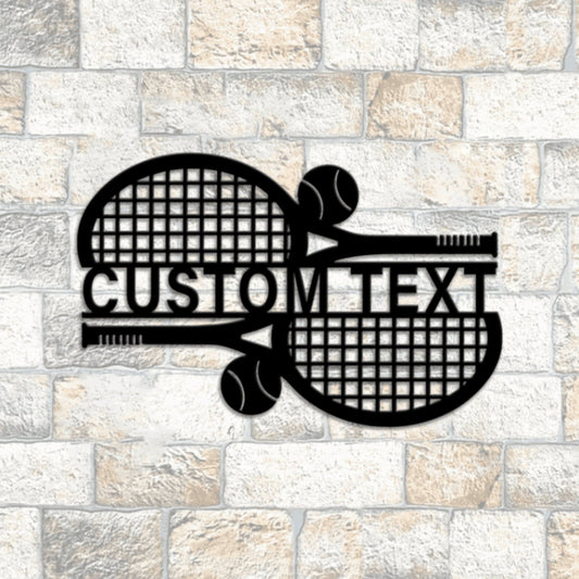Tennis Sign, Custom Tennis Metal Wall With Led Lights, Tennis Player Gift, Sport Lover, Fathers Day Gift, Gift For Dad, Gift For Brother.1