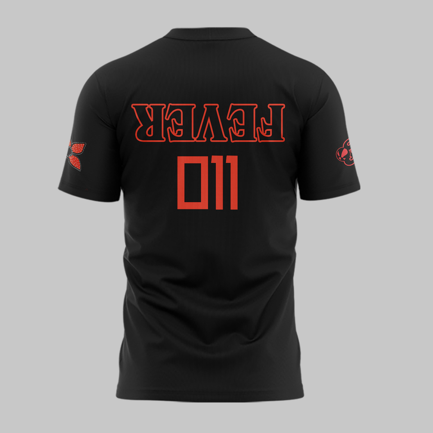 Indiana Fever Stranger Things Rebel Swingman Limited Edition Black T-Shirt
