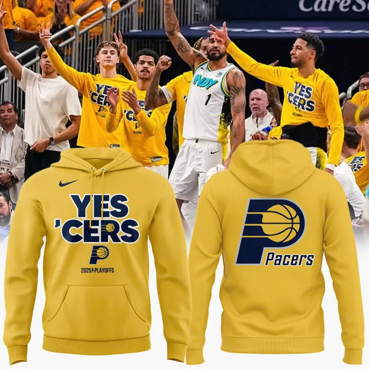 Indiana Pacers 'Yes Cers' 2025 Hoodie