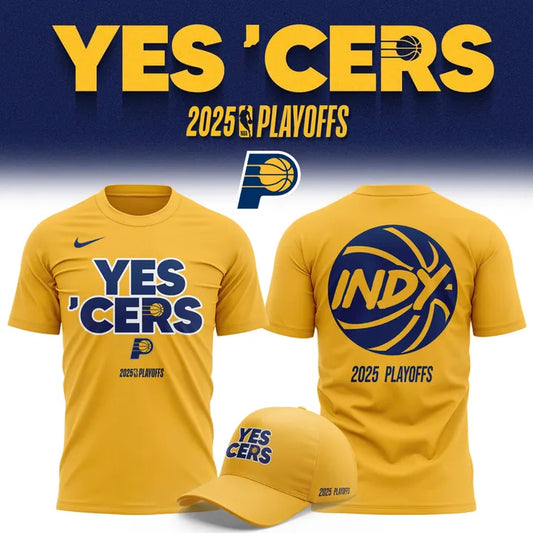 Indiana Pacers 'Yes Cers' 2025 T-Shirt