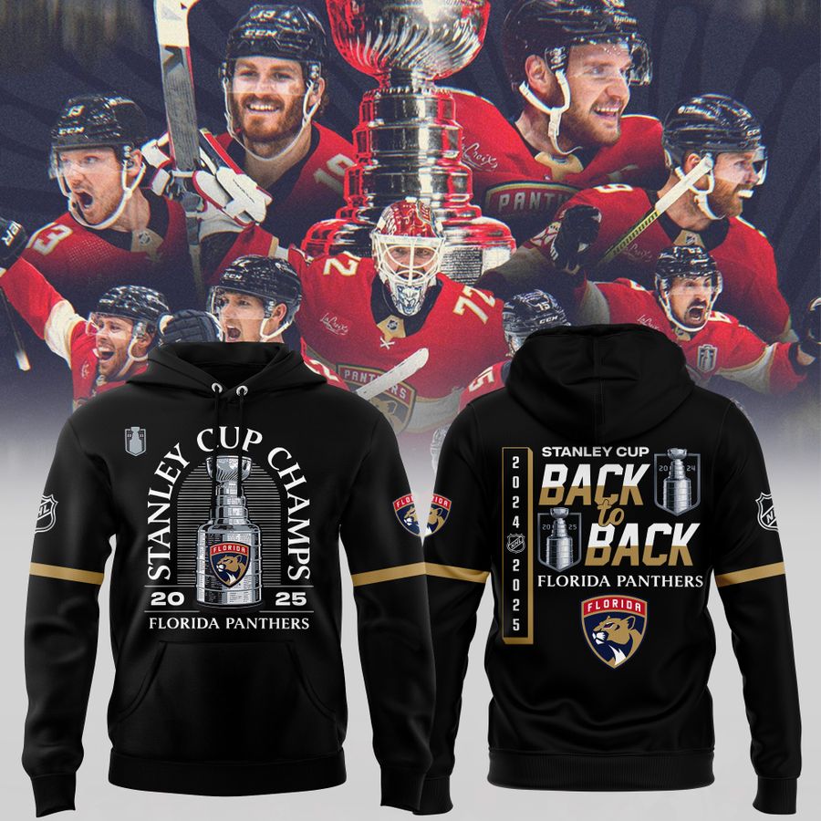 Special Edition Florida Panthers Back-To Back Champions Hoodie