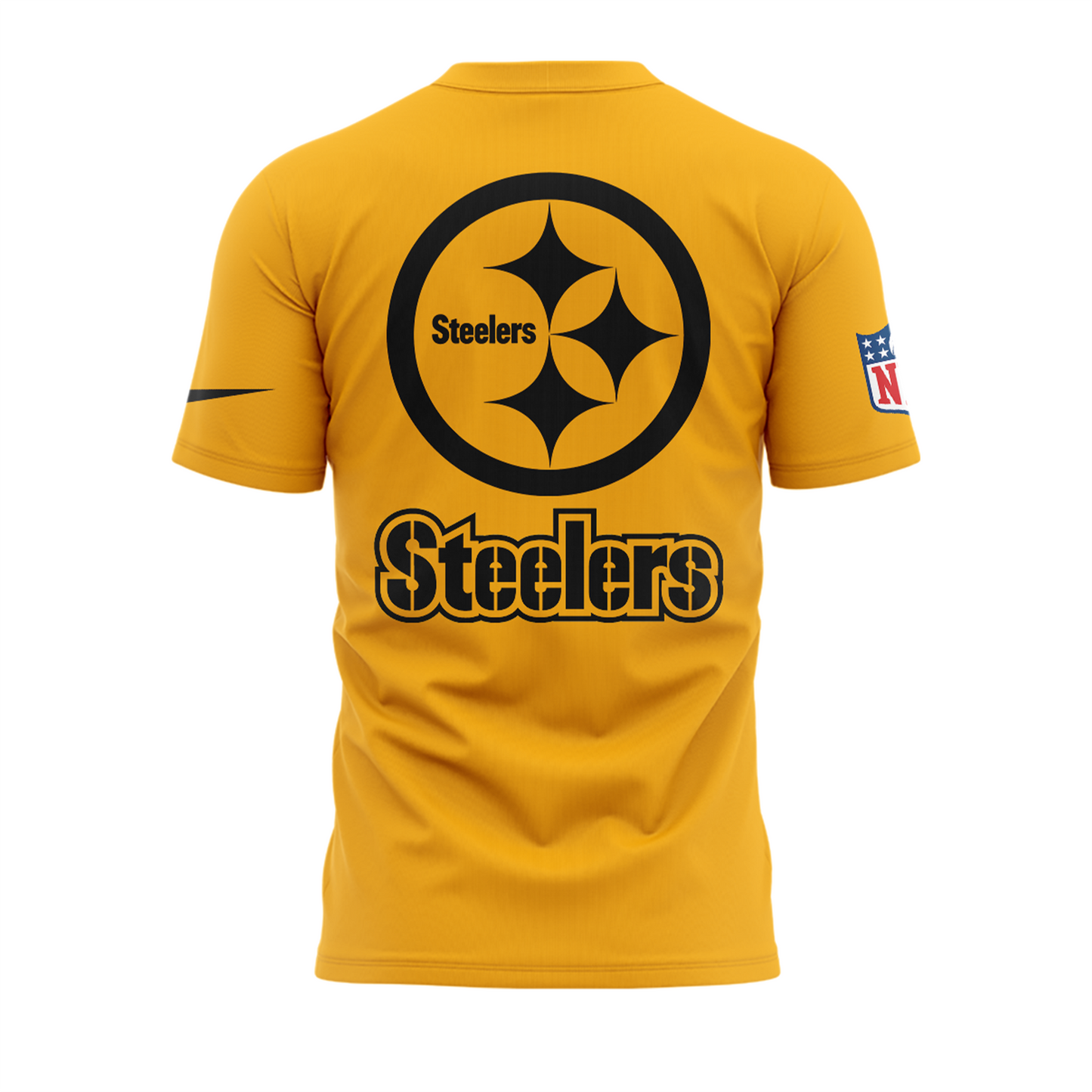 Steeler Nation Shirt - Pittsburgh Steelers Gold Alternate 1933 Throwback Game T-shirt