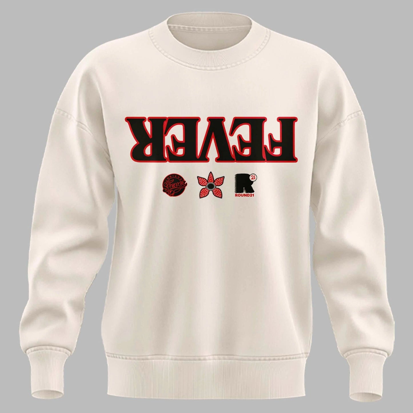 Exclusive Indiana Fever Stranger Things Rebel Swingman Sweatshirt