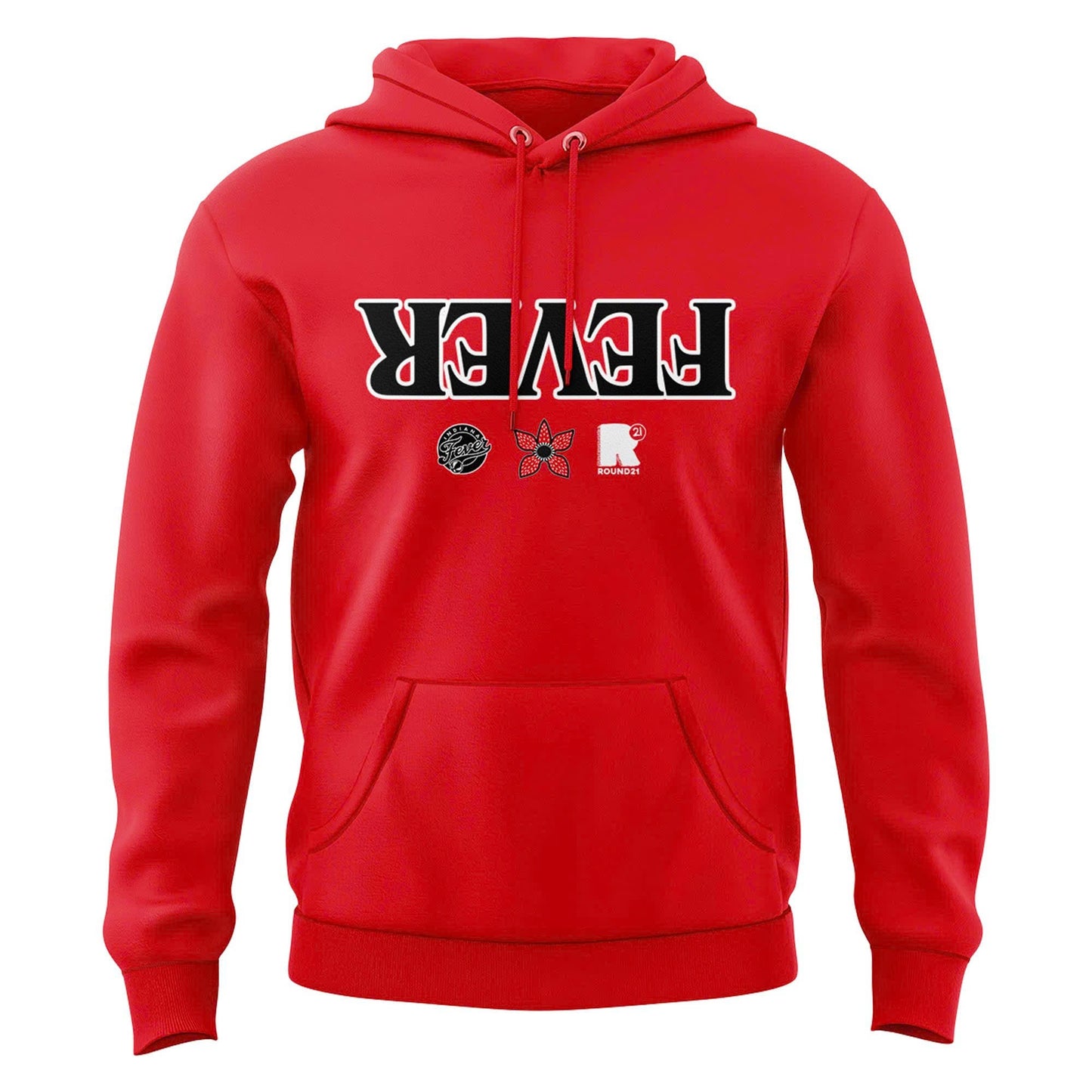 Exclusive Indiana Fever Stranger Things Hoodie Red