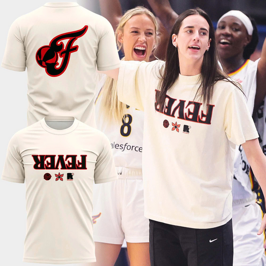 Exclusive Indiana Fever Stranger Things T-Shirt