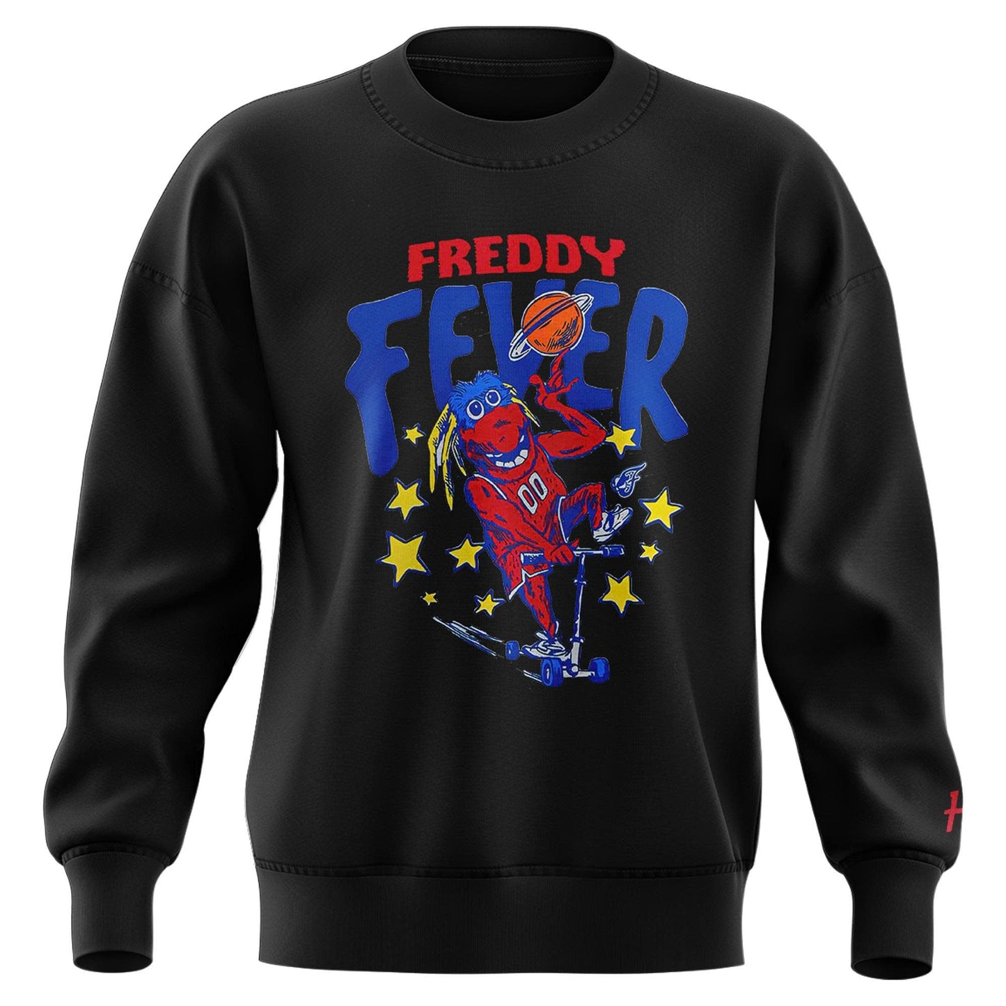 Exclusive Freddy Fever Logo Limited Edition Black Sweatshirt