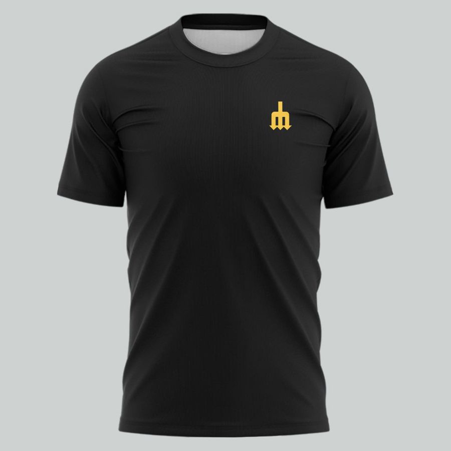 Seattle Mariners Trident Logo T-Shirt - Black - Limited Edition
