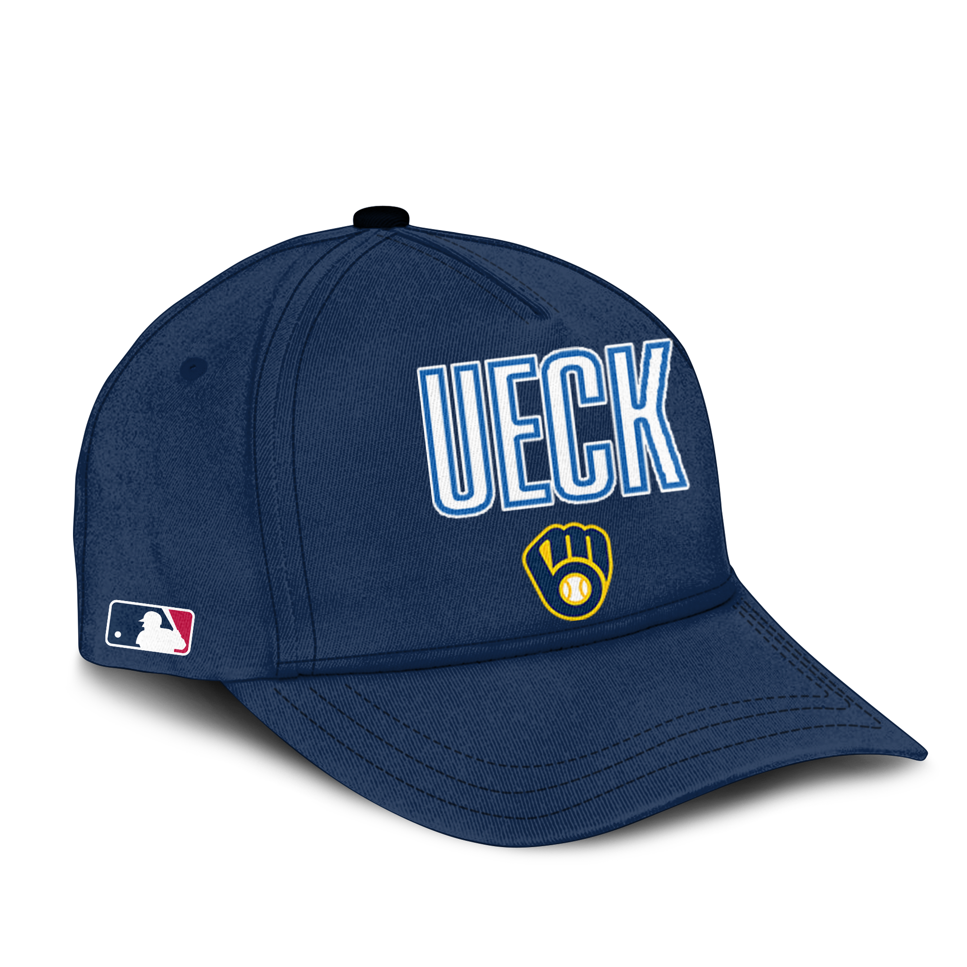 "Mr Baseball" Bob Uecker Baseball Tribute Milwaukee Brewers combo unisex Hoodie + jogger + cap