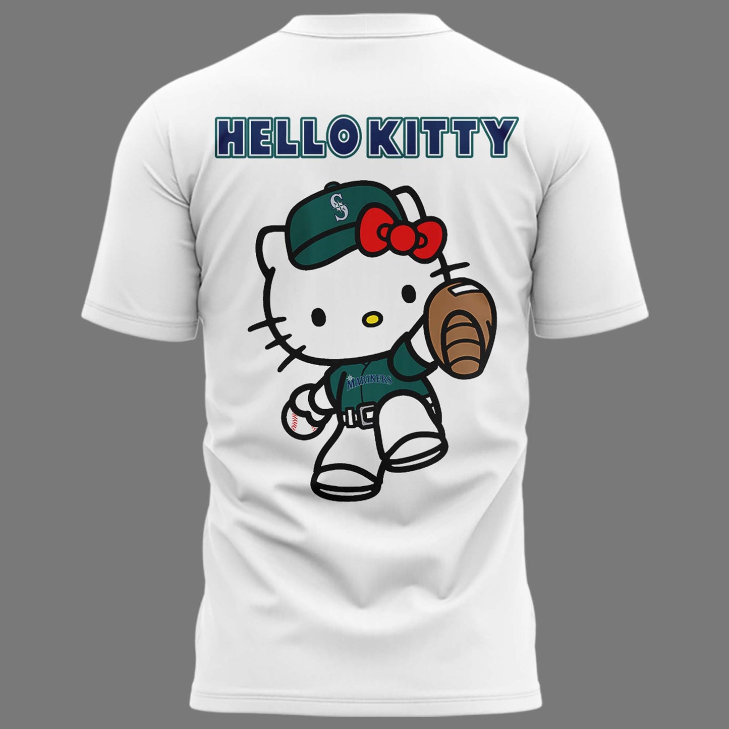 Special Edition Seattle Mariners Hello Kitty T-shirt