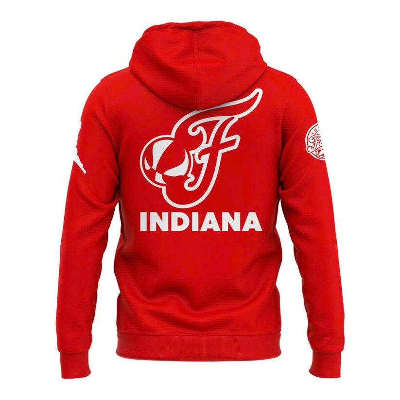 Now You Know Indiana Fever Hoodie WNBA Playoff 2025 Red