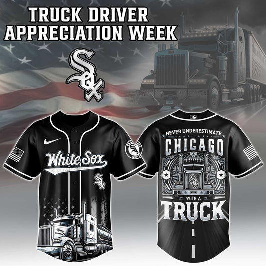 Chicago White Sox Nation Truck Driver Appreciation Week Limited Edition Jersey 2025