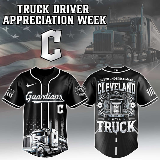 Cleveland Guardians Nation Truck Driver Appreciation Week Limited Edition Jersey 2025