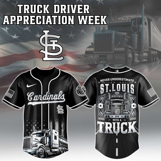 St.Louis Cardinals Nation Truck Driver Appreciation Week Limited Edition Jersey 2025