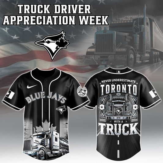 Toronto Blue Jays Nation Truck Driver Appreciation Week Limited Edition Jersey 2025