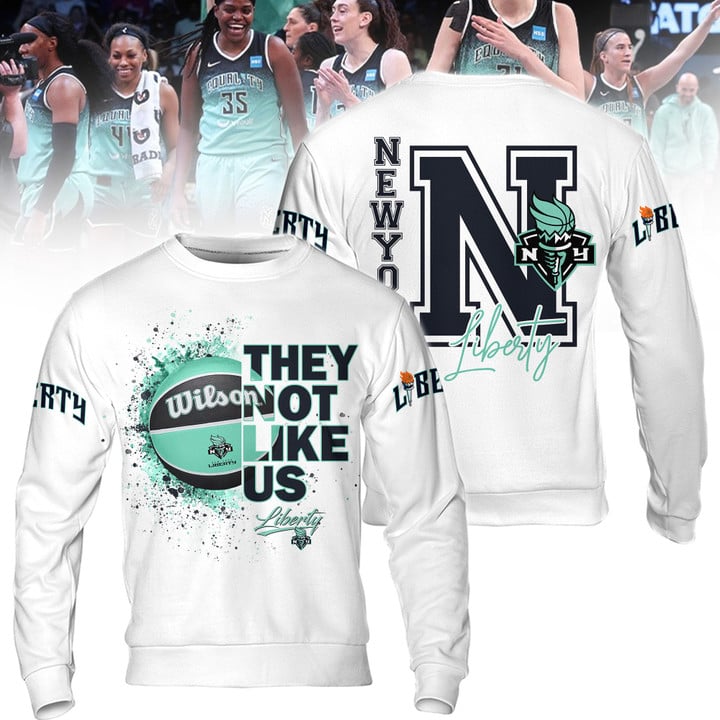 2024 WNBA Champions New York Liberty Hoodie - They Not Like Us NY Liberty Champions Black Elephent Shirt - High-end Gear For Fan - Unique Christmas Gift Idea